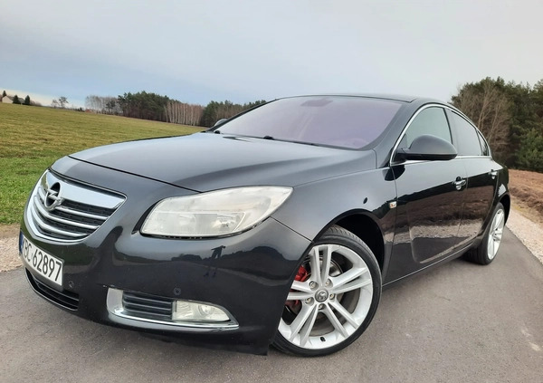 Opel Insignia cena 22700 przebieg: 258000, rok produkcji 2009 z Kamieńsk małe 326